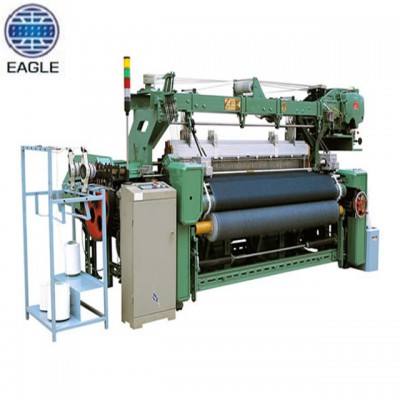 plain fabric weaving machine power rapier loom